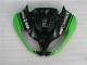 09-12 Schwarz Grün Kawasaki ZX6R Motorrad Verkleidung Komplett Sets