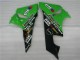 09-12 Schwarz Grün Kawasaki ZX6R Motorrad Verkleidung Komplett Sets