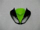 09-12 Schwarz Grün Kawasaki ZX6R Motorrad Verkleidungen
