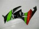 09-12 Schwarz Grün Rot Kawasaki ZX6R Motorrad Verkleidung 09-12 Schwarz Grün Rot Kawasaki ZX6R Motorrad Verkleidung