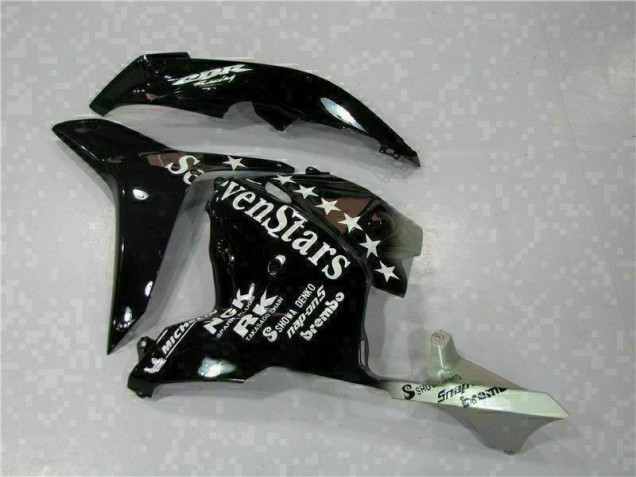 09-12 Schwarz Honda CBR600RR Motorrad Verkleidung & Plastik 09-12 Schwarz Honda CBR600RR Motorrad Verkleidung & Plastik