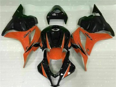 09-12 Schwarz Honda CBR600RR Motorrad Vollverkleidung