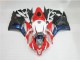 09-12 Schwarz Rote Weiß Honda CBR600RR Motorrad Verkleidungen 09-12 Schwarz Rote Weiß Honda CBR600RR Motorrad Verkleidungen