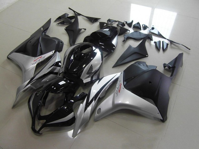 09-12 Schwarz Silber Honda CBR600RR Motorrad Verkleidung 09-12 Schwarz Silber Honda CBR600RR Motorrad Verkleidung