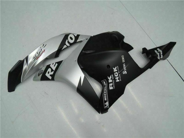 09-12 Schwarz Silber Repsol Honda CBR600RR Motorrad Verkleidung 09-12 Schwarz Silber Repsol Honda CBR600RR Motorrad Verkleidung