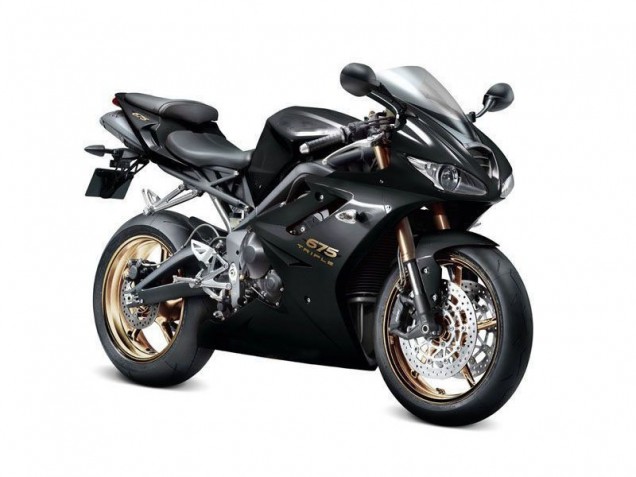 09-12 Schwarz Triumph Daytona 675 Triple Motorrad Verkleidung 09-12 Schwarz Triumph Daytona 675 Triple Motorrad Verkleidung