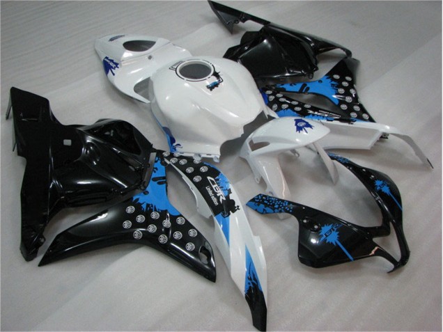 09-12 Schwarz Weiß Blau Honda CBR600RR Motorrad Verkleidung 09-12 Schwarz Weiß Blau Honda CBR600RR Motorrad Verkleidung