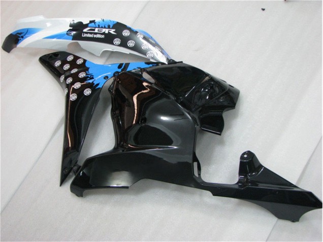 09-12 Schwarz Weiß Blau Honda CBR600RR Motorrad Verkleidung 09-12 Schwarz Weiß Blau Honda CBR600RR Motorrad Verkleidung