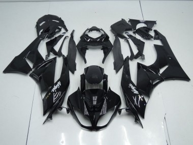 09-12 Schwarzer OEM Stil Kawasaki ZX6R Motorrad Verkleidung