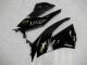 09-12 Schwarzgold Ninja Kawasaki ZX6R Motorrad Verkleidung