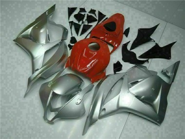 09-12 Silber Honda CBR600RR Motorrad Verkleidung