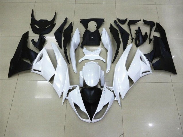 09-12 Weiß Kawasaki ZX6R Motorrad Verkleidung 09-12 Weiß Kawasaki ZX6R Motorrad Verkleidung