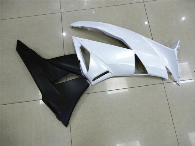 09-12 Weiß Kawasaki ZX6R Motorrad Verkleidung 09-12 Weiß Kawasaki ZX6R Motorrad Verkleidung