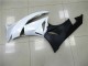 09-12 Weiß Kawasaki ZX6R Motorrad Verkleidung 09-12 Weiß Kawasaki ZX6R Motorrad Verkleidung