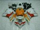 09-12 Weiß Orange Repsol Honda CBR600RR Motorrad Verkleidung 09-12 Weiß Orange Repsol Honda CBR600RR Motorrad Verkleidung
