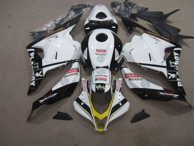 09-12 Weiß Schwarz DENSO RIZOMA Honda CBR600RR Motorrad Verkleidung