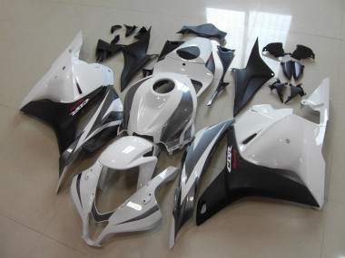 09-12 Weiß Schwarz Grau Honda CBR600RR Motorrad Verkleidung