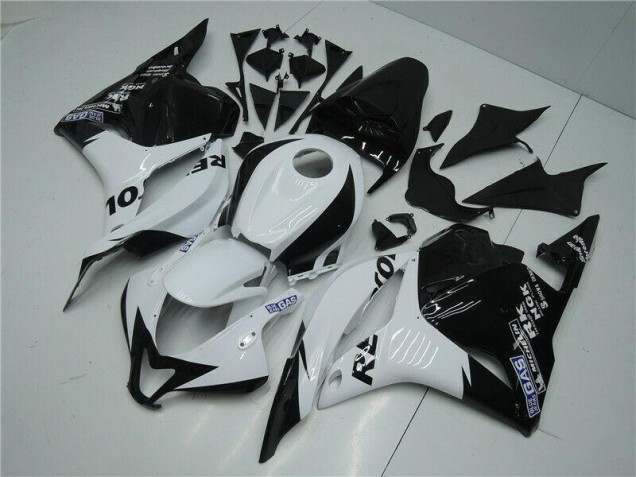 09-12 Weiß Schwarz Honda CBR600RR Motorrad Verkleidungen