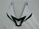 09-12 Weiß Schwarz Honda CBR600RR Motorrad Verkleidungen