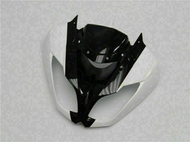 09-12 Weiß Schwarz Kawasaki ZX6R Motorrad Verkleidung 09-12 Weiß Schwarz Kawasaki ZX6R Motorrad Verkleidung