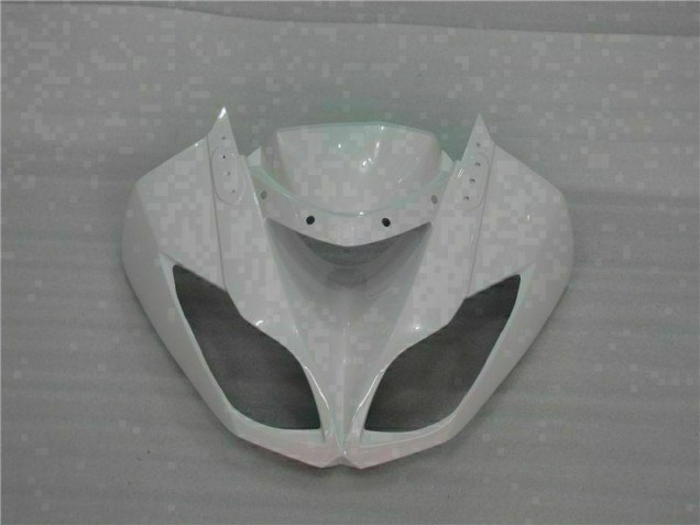 09-12 Weiß Schwarz Kawasaki ZX6R Motorrad Verkleidungen 09-12 Weiß Schwarz Kawasaki ZX6R Motorrad Verkleidungen