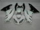 09-12 Weiß Schwarz Kawasaki ZX6R Motorrad Verkleidungen 09-12 Weiß Schwarz Kawasaki ZX6R Motorrad Verkleidungen