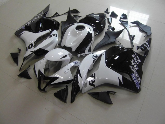 09-12 Weiß Schwarz Repsol Honda CBR600RR Motorrad Verkleidung 09-12 Weiß Schwarz Repsol Honda CBR600RR Motorrad Verkleidung