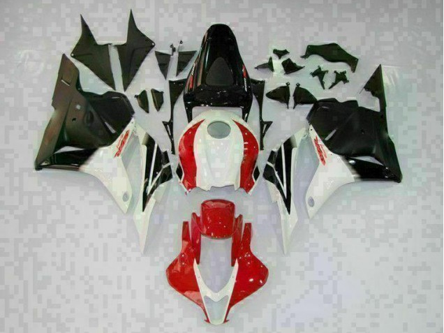 09-12 Weiß Schwarz Rot Honda CBR600RR Motorrad Verkleidung 09-12 Weiß Schwarz Rot Honda CBR600RR Motorrad Verkleidung