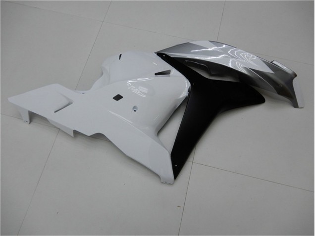 09-12 Weiß Silber Schwarz Honda CBR600RR Motorrad Verkleidung 09-12 Weiß Silber Schwarz Honda CBR600RR Motorrad Verkleidung