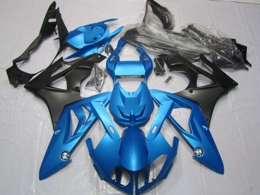 09-14 Schwarz Blau BMW S1000RR Motorrad Verkleidung