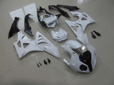 09-14 Weiß BMW S1000RR Motorrad Verkleidung