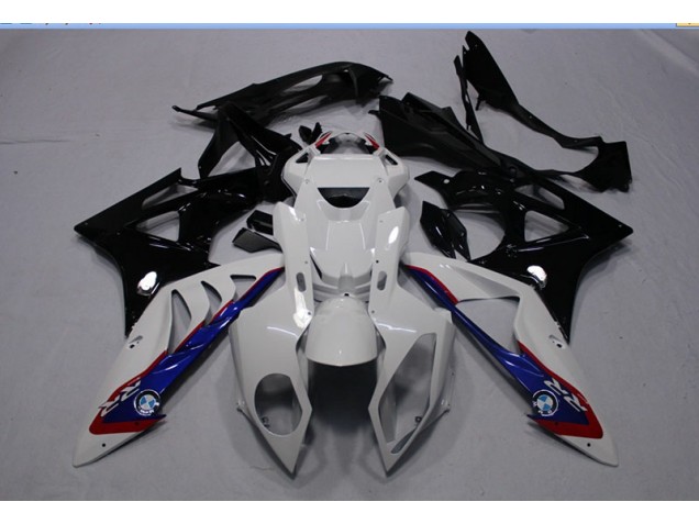09-14 Weiß Schwarz Blau BMW S1000RR Motorrad Verkleidung