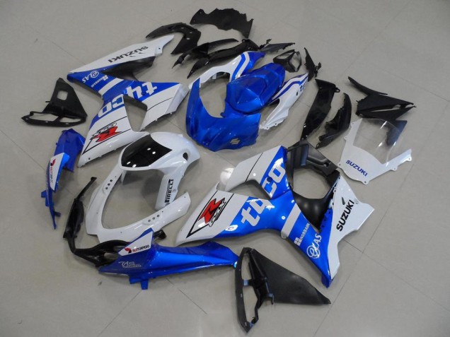 09-16 Blau Tyco Suzuki GSXR 1000 Motorrad Vollverkleidung 09-16 Blau Tyco Suzuki GSXR 1000 Motorrad Vollverkleidung