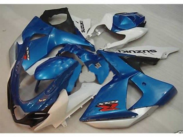 09-16 Blau Weiß Suzuki GSXR 1000 Motor Vollverkleidung 09-16 Blau Weiß Suzuki GSXR 1000 Motor Vollverkleidung