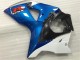 09-16 Blau Weiß Suzuki GSXR 1000 Motorrad Verkleidungen & Plastik 09-16 Blau Weiß Suzuki GSXR 1000 Motorrad Verkleidungen & Plastik