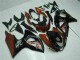09-16 Braun Schwarz Suzuki GSXR 1000 Motorrad Verkleidung