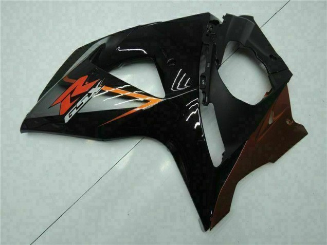 09-16 Braun Schwarz Suzuki GSXR 1000 Motorrad Verkleidung