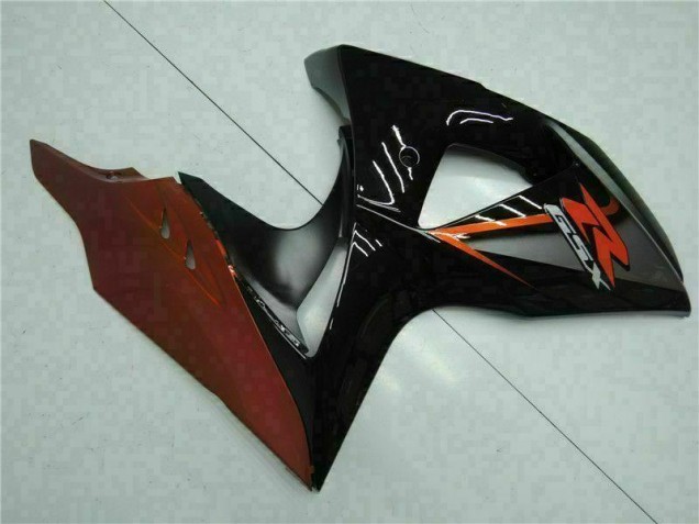 09-16 Braun Schwarz Suzuki GSXR 1000 Motorrad Verkleidung