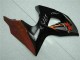 09-16 Braun Schwarz Suzuki GSXR 1000 Motorrad Verkleidung
