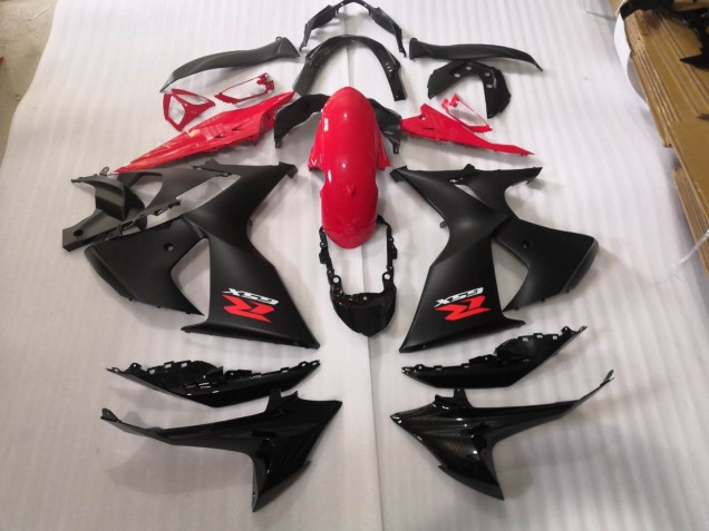 09-16 Matt schwarz glänzend Suzuki GSXR 1000 Motorrad Verkleidung 09-16 Matt schwarz glänzend Suzuki GSXR 1000 Motorrad Verkleidung