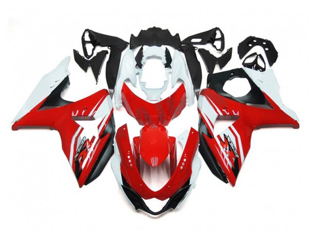 09-16 Rot Weiß Schwarz Suzuki GSXR 1000 Motorrad Verkleidung 09-16 Rot Weiß Schwarz Suzuki GSXR 1000 Motorrad Verkleidung