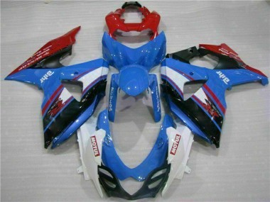 09-16 Schwarz Suzuki GSXR 1000 Motorrad Verkleidungen & Plastik
