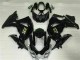 09-16 Schwarz Suzuki GSXR 1000 Motorrad Vollverkleidung