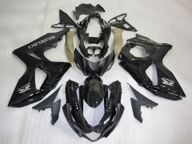 09-16 Schwarz Suzuki GSXR 1000 Motorrad Vollverkleidung & Plastik 09-16 Schwarz Suzuki GSXR 1000 Motorrad Vollverkleidung & Plastik