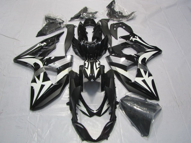 09-16 Schwarz Weiß Suzuki GSXR 1000 Motorrad Verkleidung 09-16 Schwarz Weiß Suzuki GSXR 1000 Motorrad Verkleidung