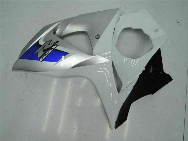 09-16 Silber Weiß Suzuki GSXR 1000 Motorrad Verkleidung 09-16 Silber Weiß Suzuki GSXR 1000 Motorrad Verkleidung