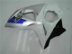 09-16 Silber Weiß Suzuki GSXR 1000 Motorrad Verkleidung 09-16 Silber Weiß Suzuki GSXR 1000 Motorrad Verkleidung