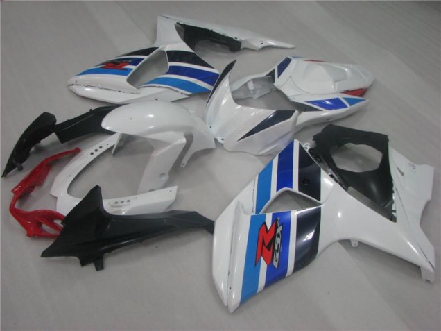 09-16 Weiß Blau Suzuki GSXR 1000 Motorrad Verkleidung 09-16 Weiß Blau Suzuki GSXR 1000 Motorrad Verkleidung