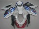 09-16 Weiß Blau Suzuki GSXR 1000 Motorrad Verkleidung 09-16 Weiß Blau Suzuki GSXR 1000 Motorrad Verkleidung