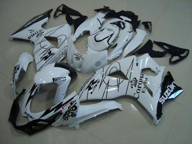 09-16 Weiß Corona Suzuki GSXR 1000 Motorrad Verkleidung 09-16 Weiß Corona Suzuki GSXR 1000 Motorrad Verkleidung